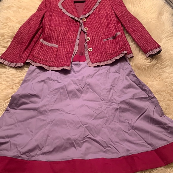 Vintage Salvatore Ferragamo Skirt Suit, Italy - Picture 2 of 16